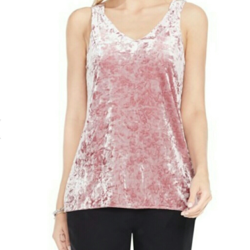 ⬇💲59 Vince Camuto velvet tank